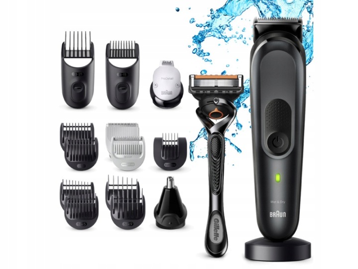 Trymer Braun MGK7491 Seria 7 czarna Sbox Euro