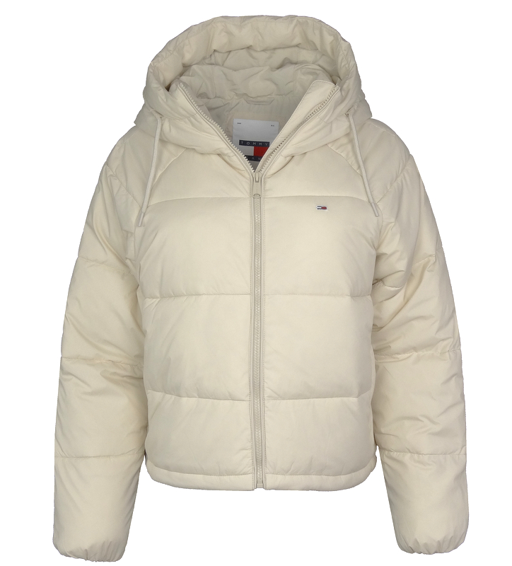 Tommy Jeans Dámská prošívaná bunda, béžová, M