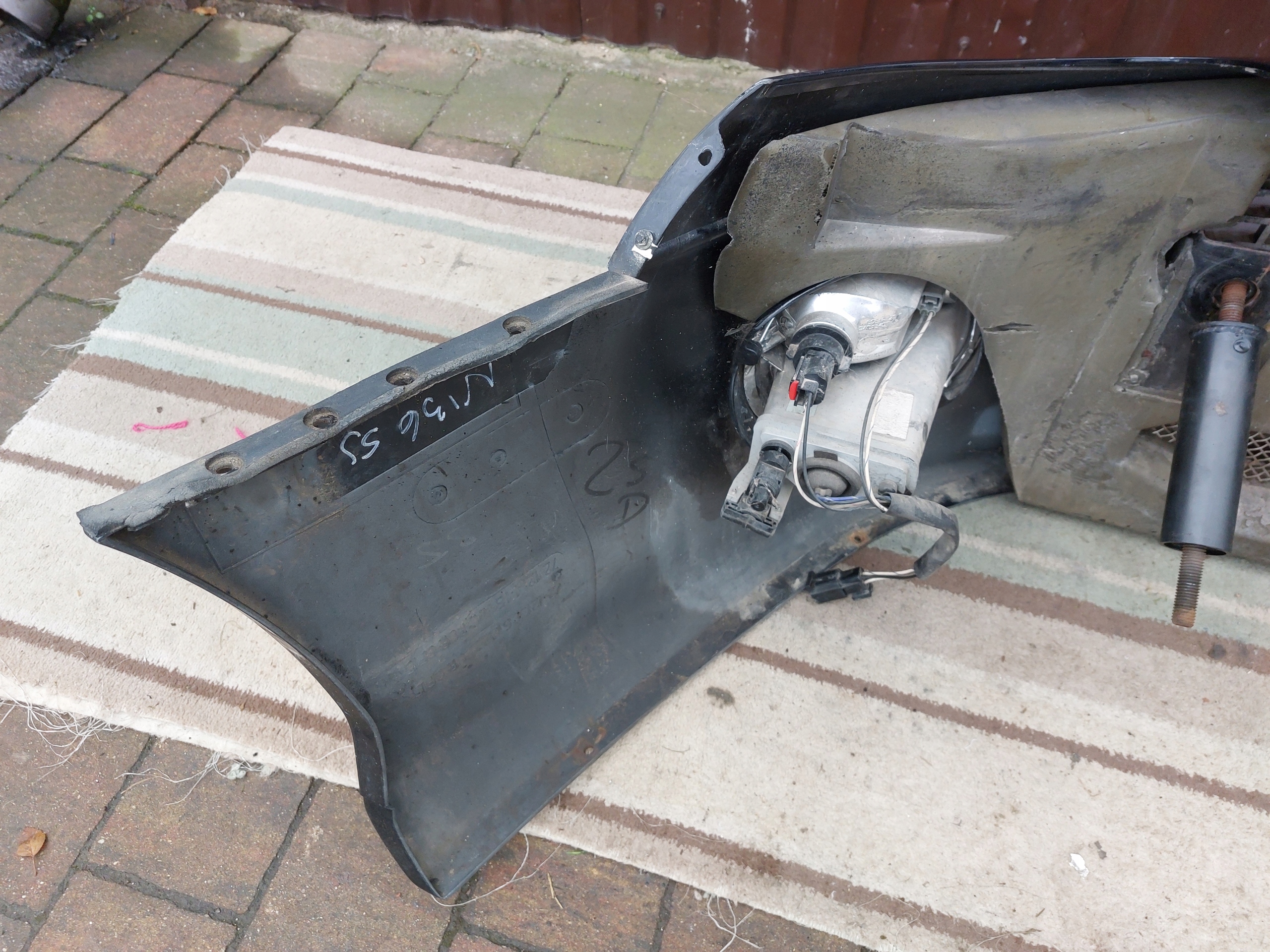 bumper front ASTON MARTIN VANTAGE DB7 01r black