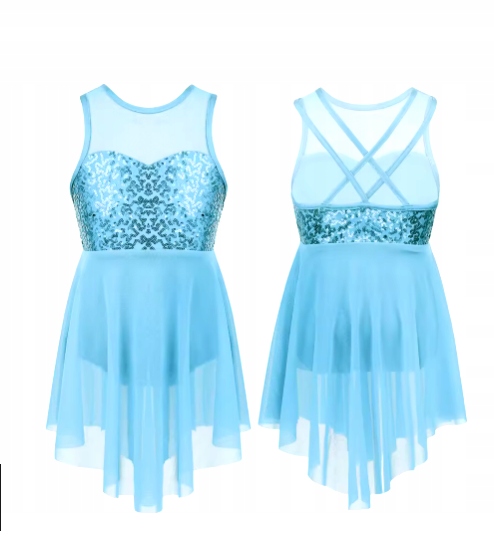 Strój Sukienka Body Sukienka Tutu Akrobatyka Balet 140 Nr 2258