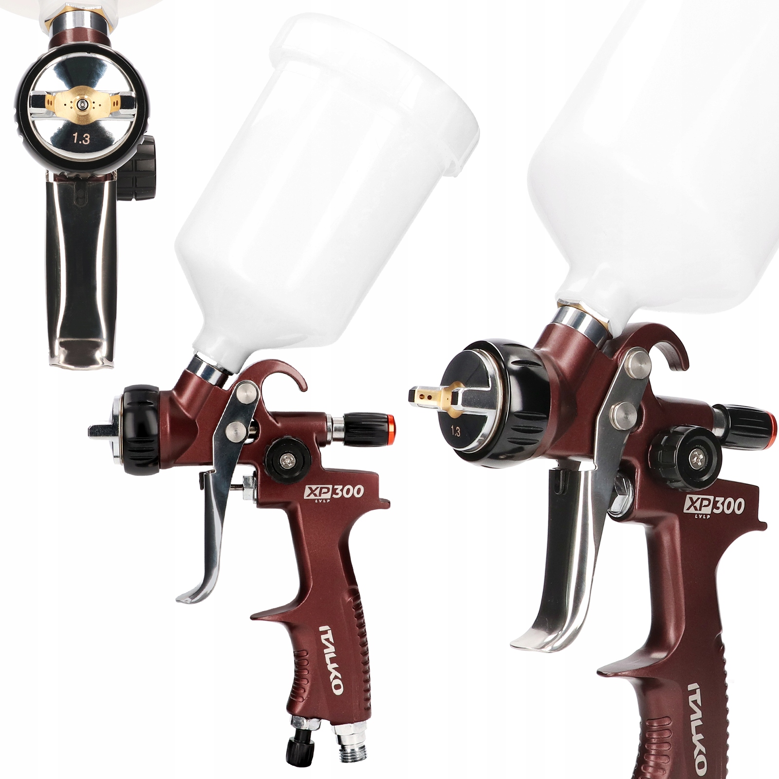 Lakovacia pištoľ Italko Xp 300 Lvlp tryska 1,3 mm