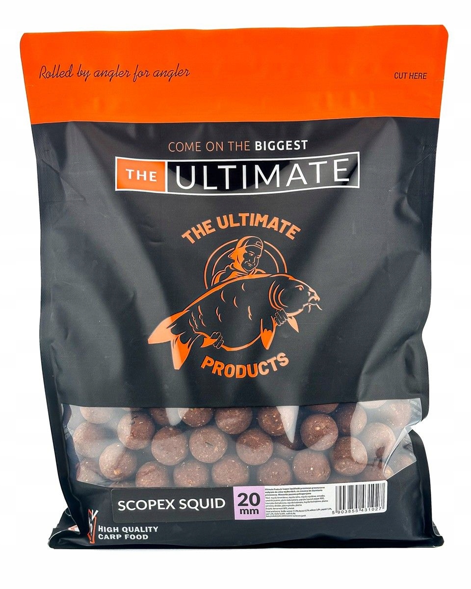 Kulki proteinowe Ultimate Scopex Squid 18mm 1kg