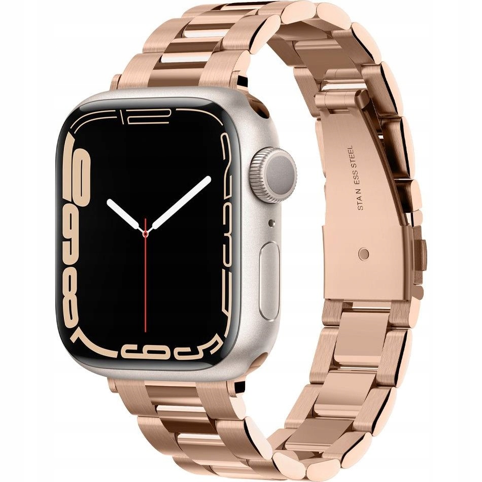 Spigen řemínek pro Apple Watch 1-12 Se 42/41/40/38 mm, ocelový náramek