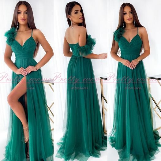 Milagros BUTELKA SUKIENKA DŁUGA SUKIENKA wesele L Model Milagros