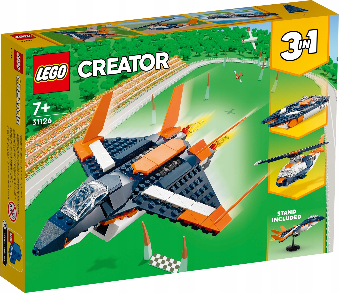 

Lego Creator 31126 Odrzutowiec naddźwiękowy