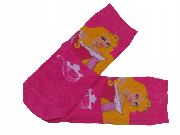 DISNEY Księżniczki AURORA skarpetki r.13-16 TANIO