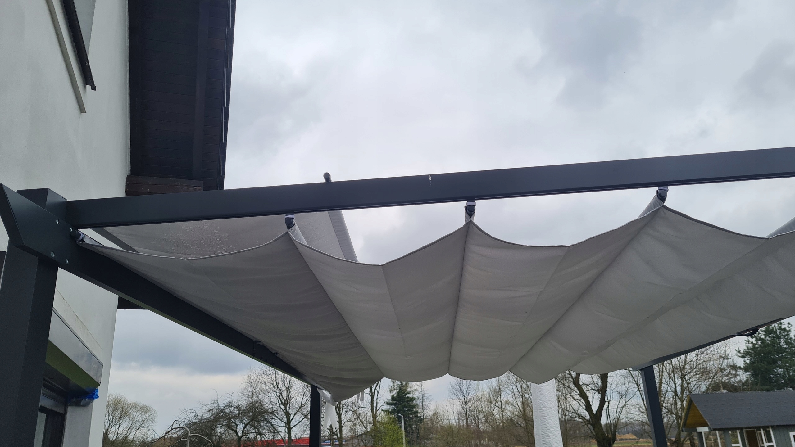 PERGOLA TARASOWA ALTANA OGRODOWA ALUMINIOWA 4x4 Typ wolnostojące
