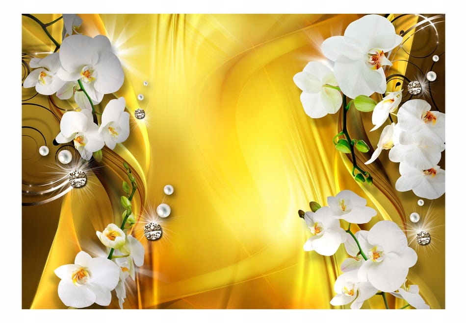 

Fototapeta - Orchidea w złocie - 150X105