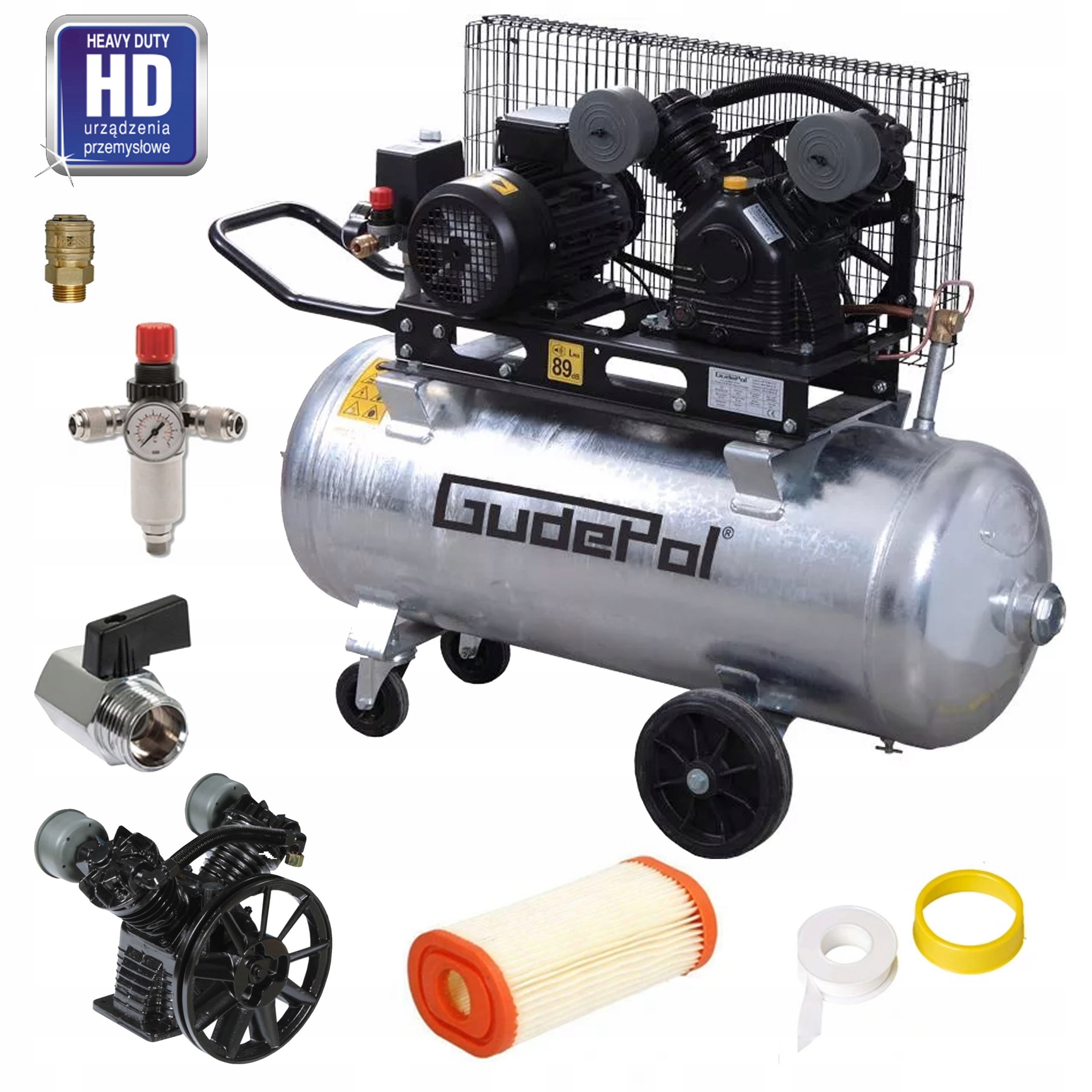 KOMPRESOR OLEJOWY GUDEPOL HD 40-90-510