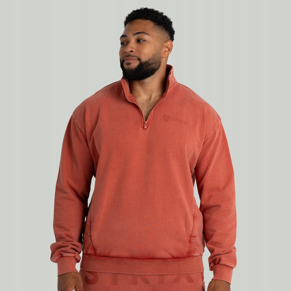 GymBeam Bluza Washed Terra XL