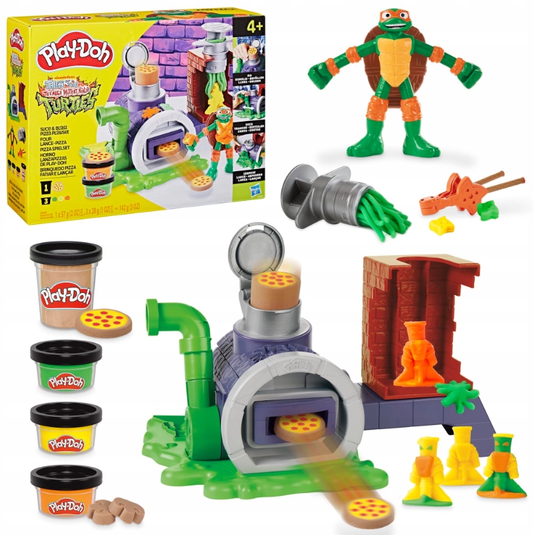 Play-Doh sada modelína Želvy Ninja Sada pizza G1829