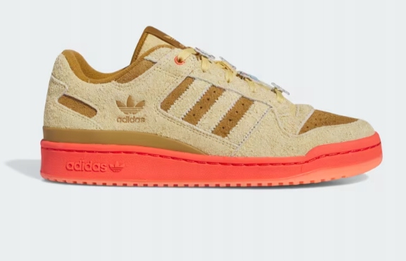 Adidas Pánské tenisky Forum Low CL The Grinch Shoes velikost 43 1/3