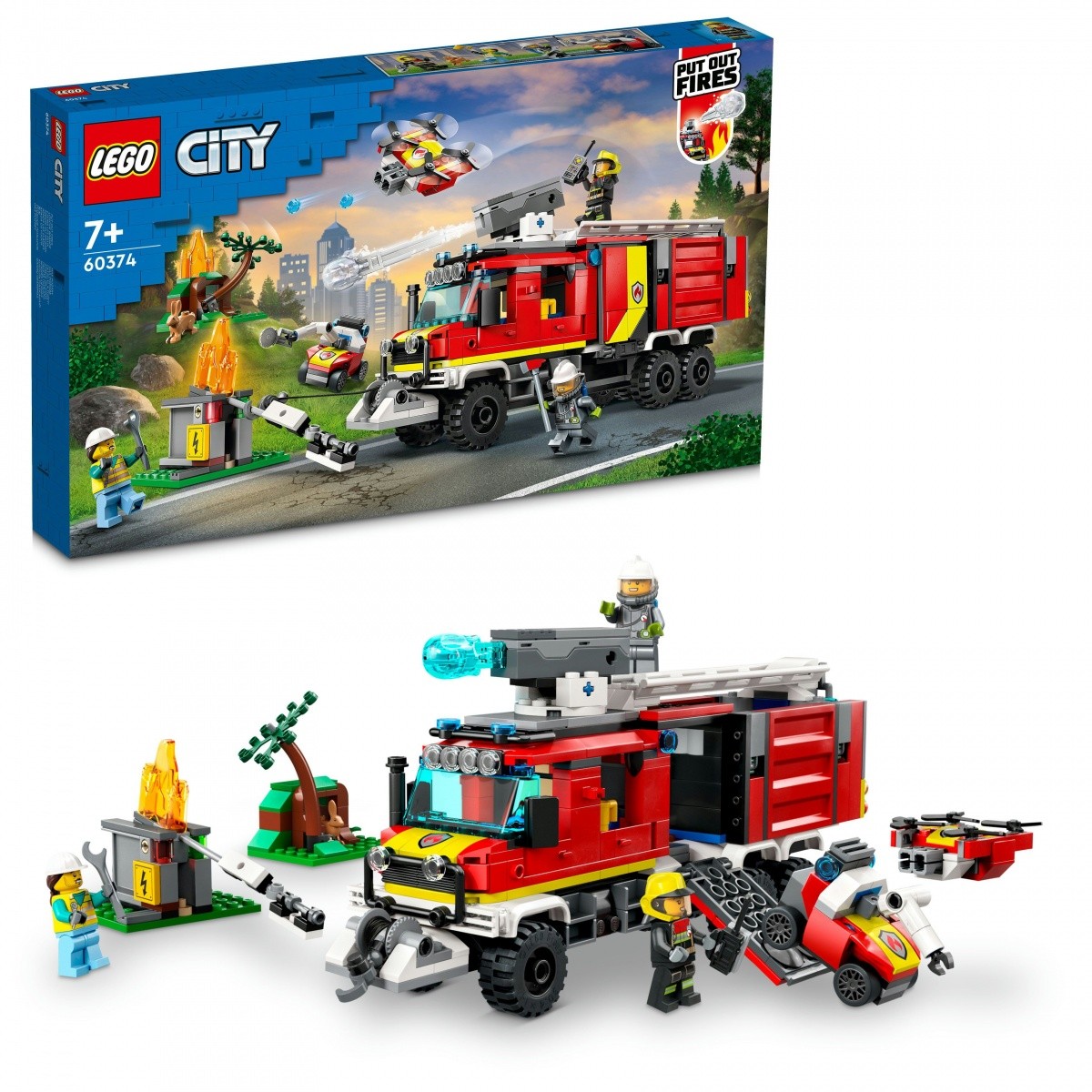 Lego City 60374 Terenowy pojazd straży pożarnej Straż Pożarna