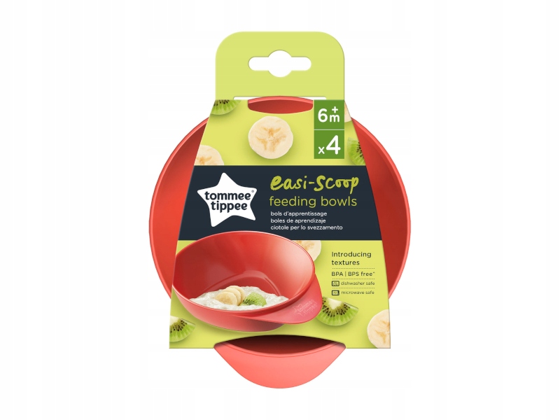 

Tommee Tippee Miseczki Miseczka Trójkątna 4 Sztuki