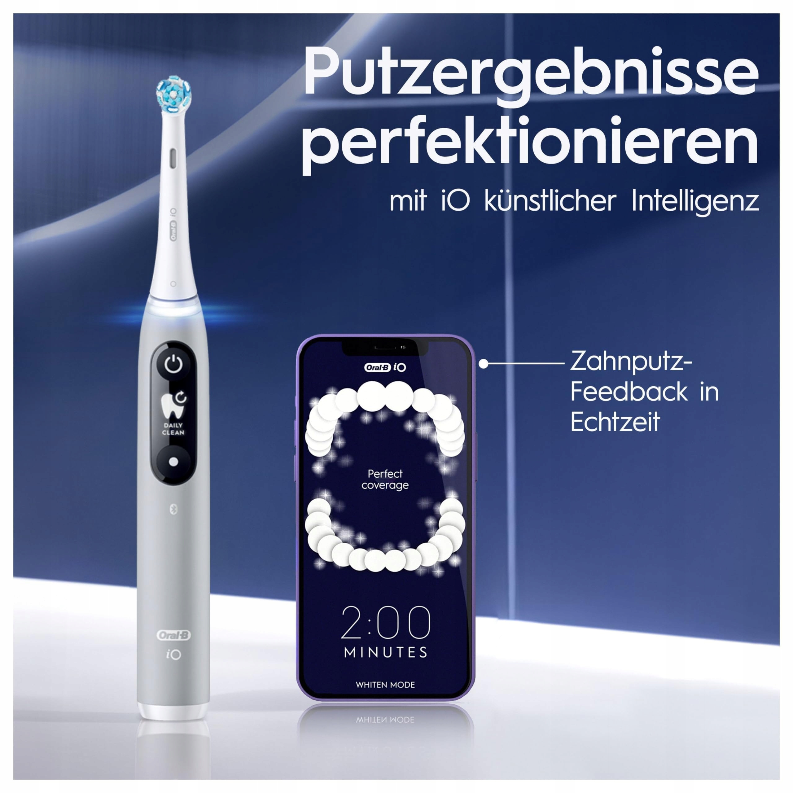 ORAL-B IO Series 6 Plus Szczoteczka Elektryczna 3 Końcówki 5 Trybów Szary — miniatura 7