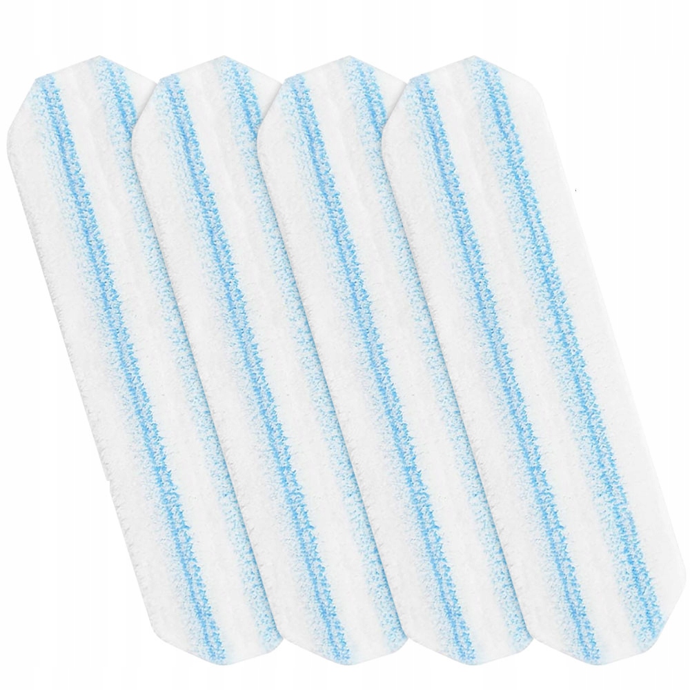 Levně Mikrovláknové Návleky 4 Ks Pro Plochý Mop Vileda H2PRO O-cedar Praní