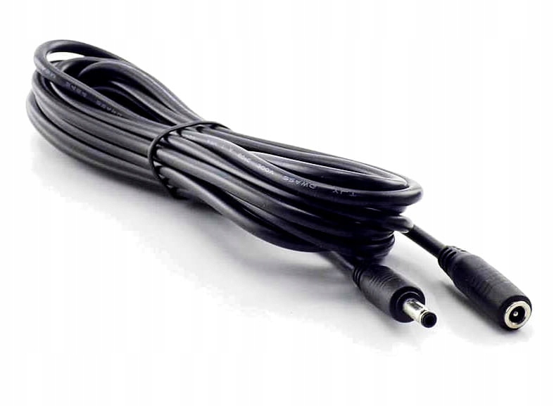 

3 metrowy kabel przedłużacz DC 2,1/5,5 zasilający