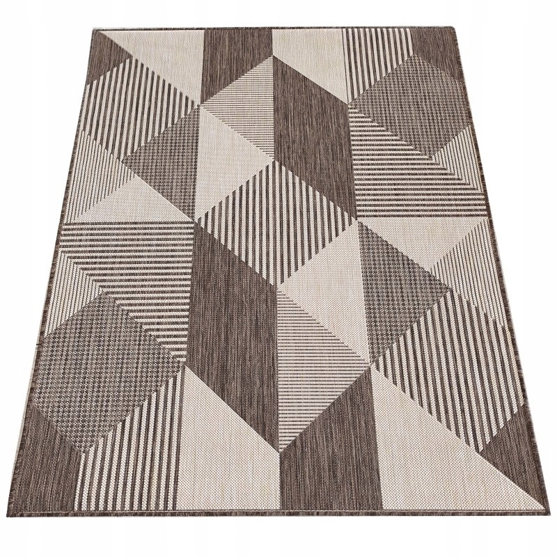 Dywan sznurkowy Zara 160x230 Tarasowy Outdoor brązowy