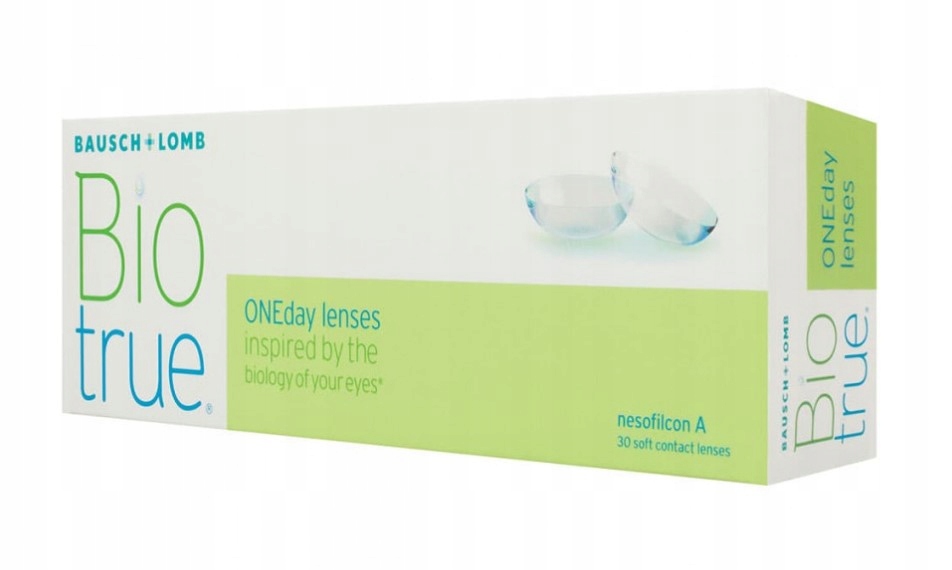 

BioTrue ONEday Soczewki 30 sztuk moc -9,00