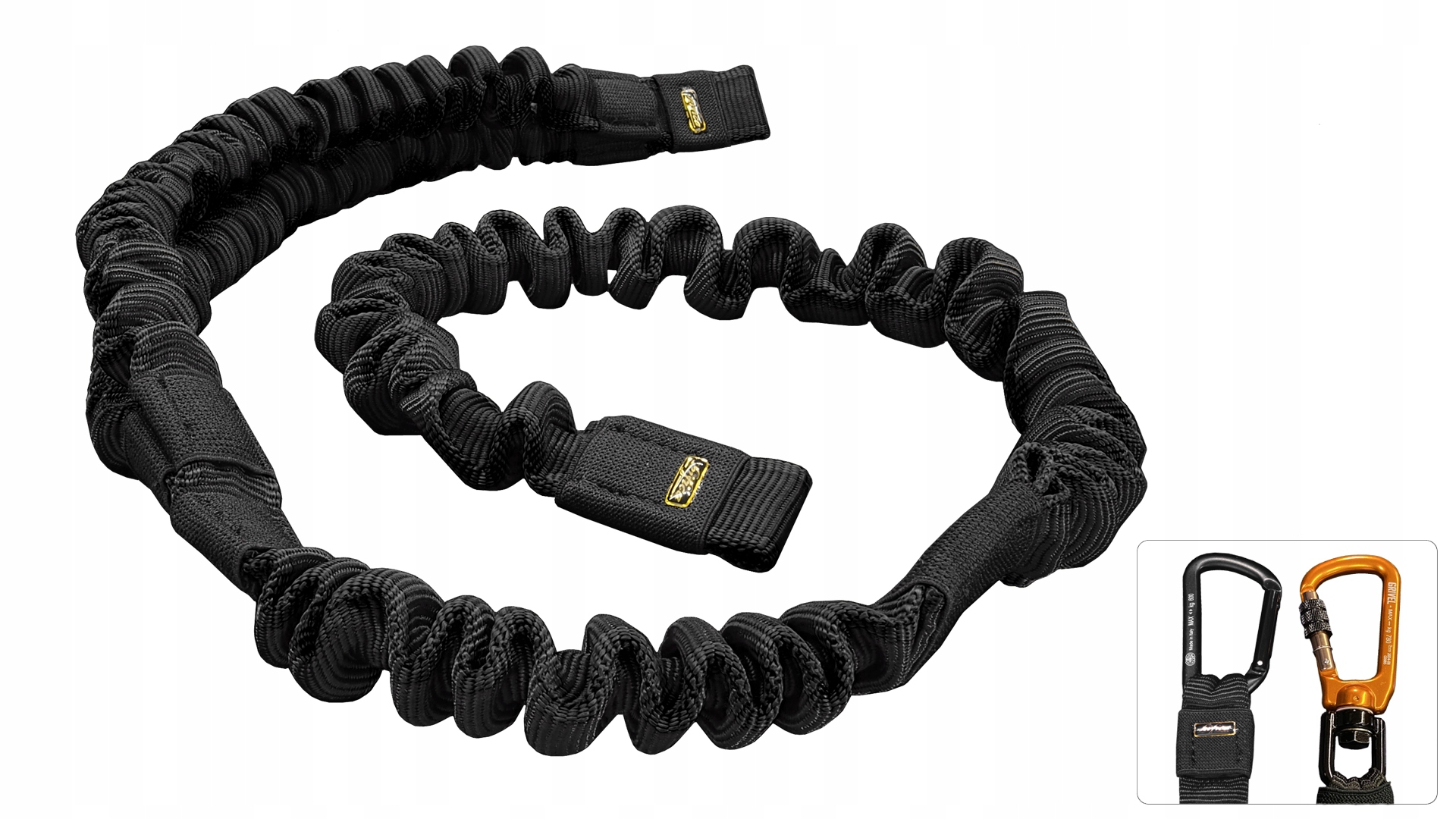 Levně Hifica Lanko Vodítko Tlumič pro psa Dogtrekking Trek 1.8 Pp 65 Karab.RK