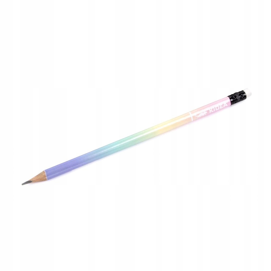 

Kidea ołówek trójkątny z gumką z nadrukiem róż