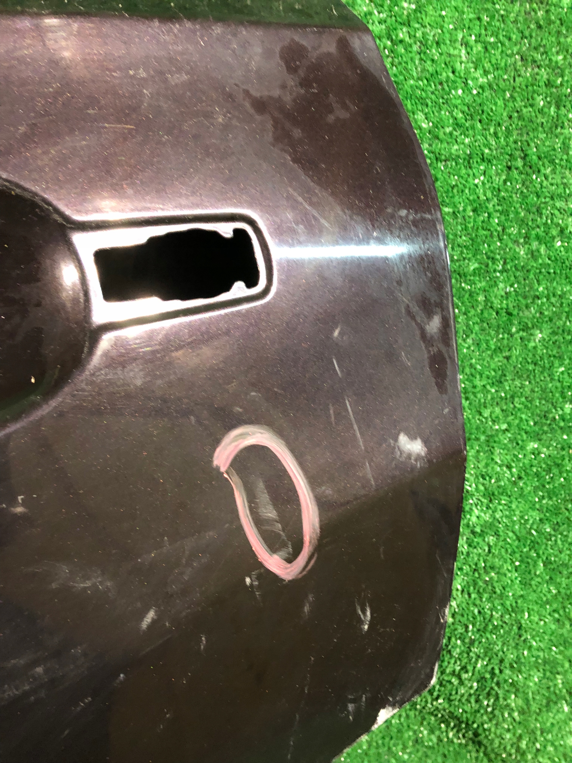 door rear. left NISSAN QASHQAI and