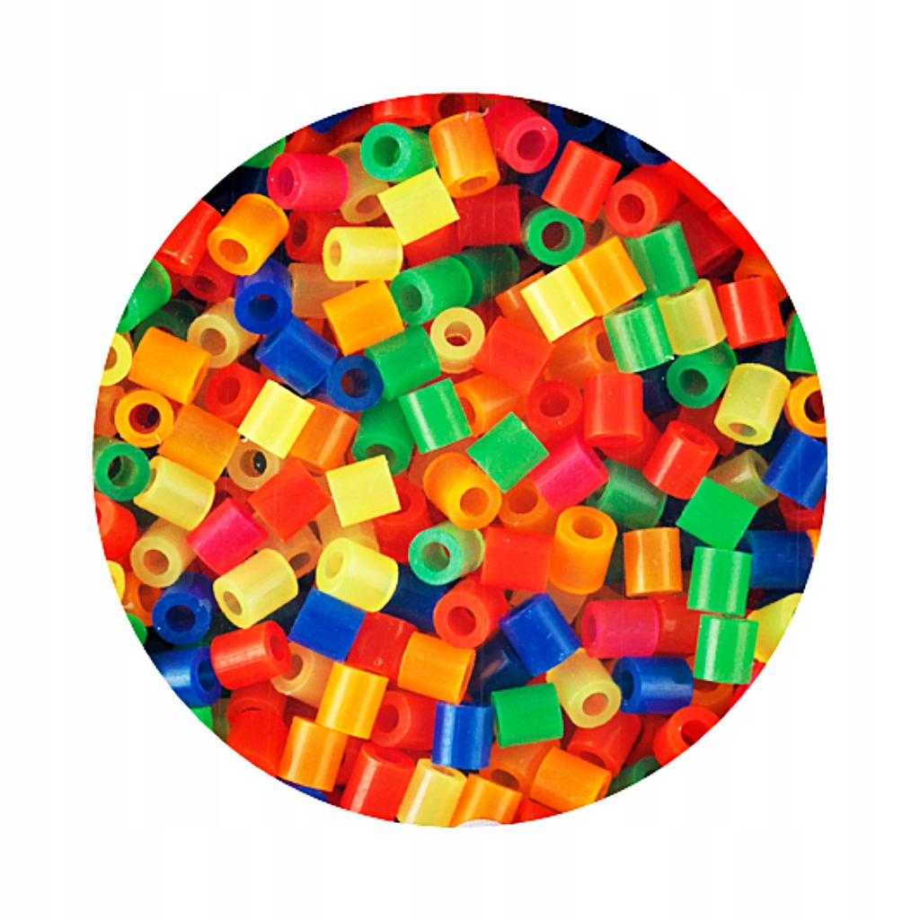 Koraliki NEONOWE Hama Midi 1000szt. do wyboru W-wa Marka Hama