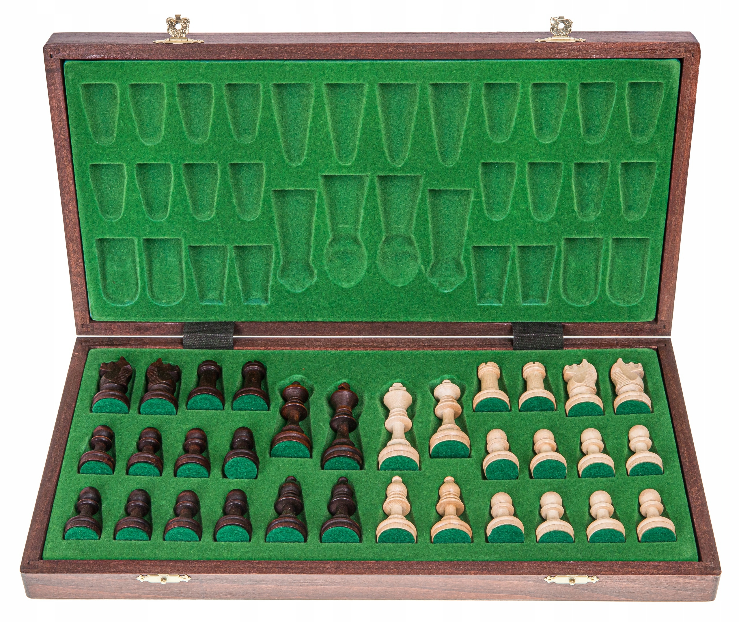 SQUARE - Szachy drewniane TURNIEJOWE NR 4 CLASSIC Producent Square