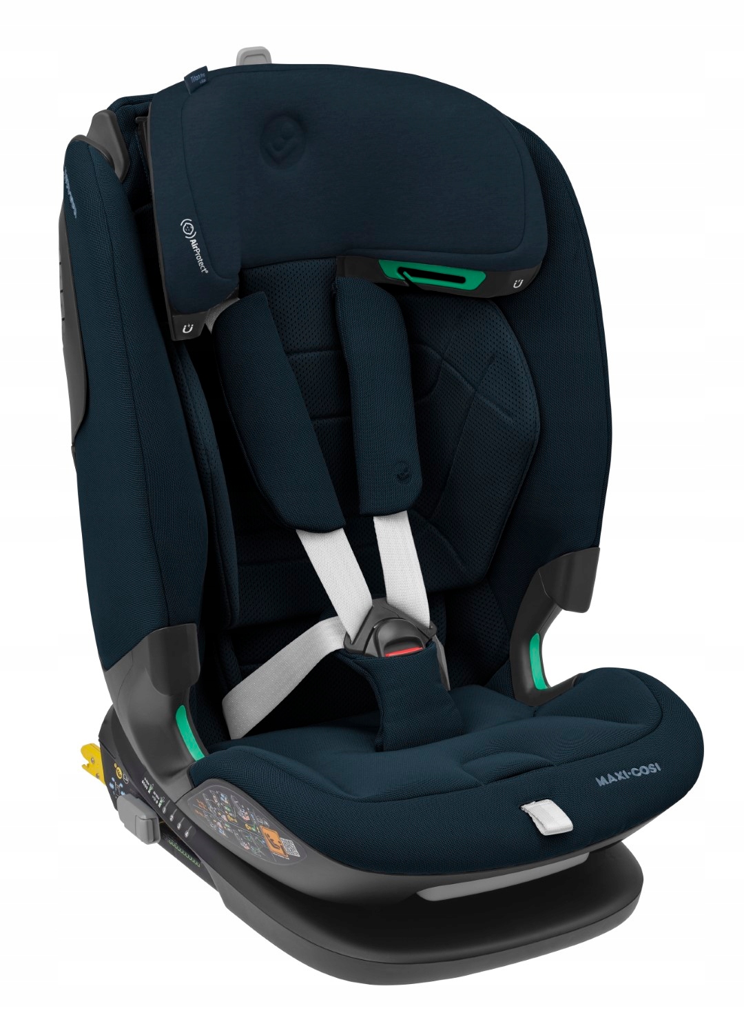 Fotelik samochodowy Maxi Cosi Titan Pro2 niebieski Isofix 9-36 kg 67-105 cm