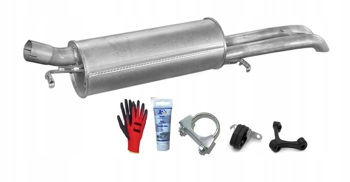 Audi A4 B5 2.6 2.8 V6 1994-1998 Tlumič Tlumič Výfuku bonus