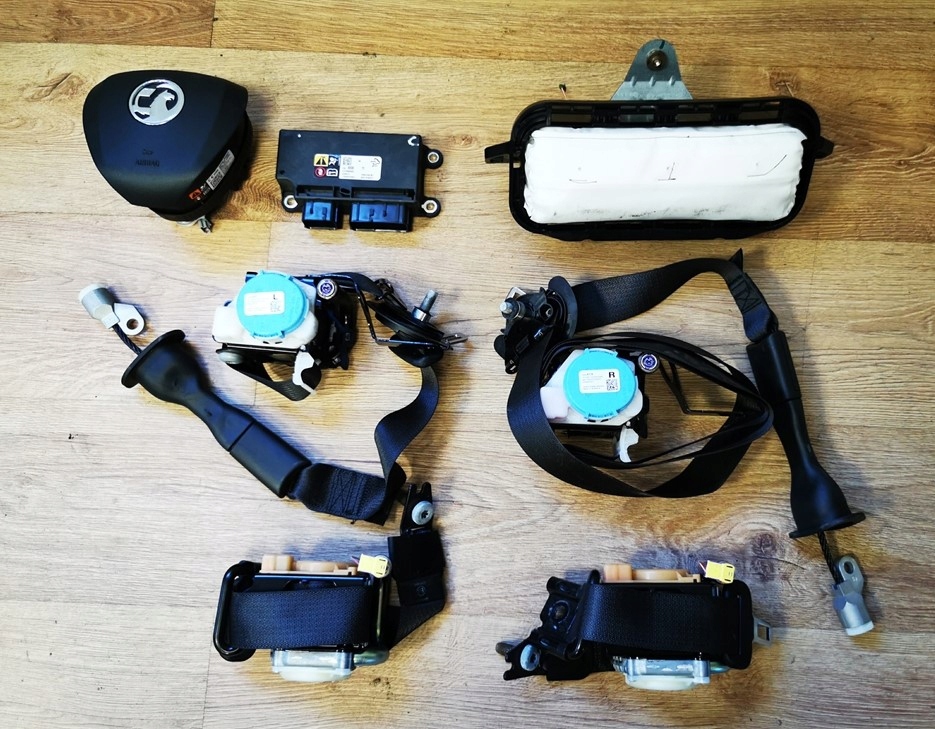 OPEL INSIGNIA B 17-> AIRBAG PODUSZKI NAPINACZE SENSOR KOMPLET