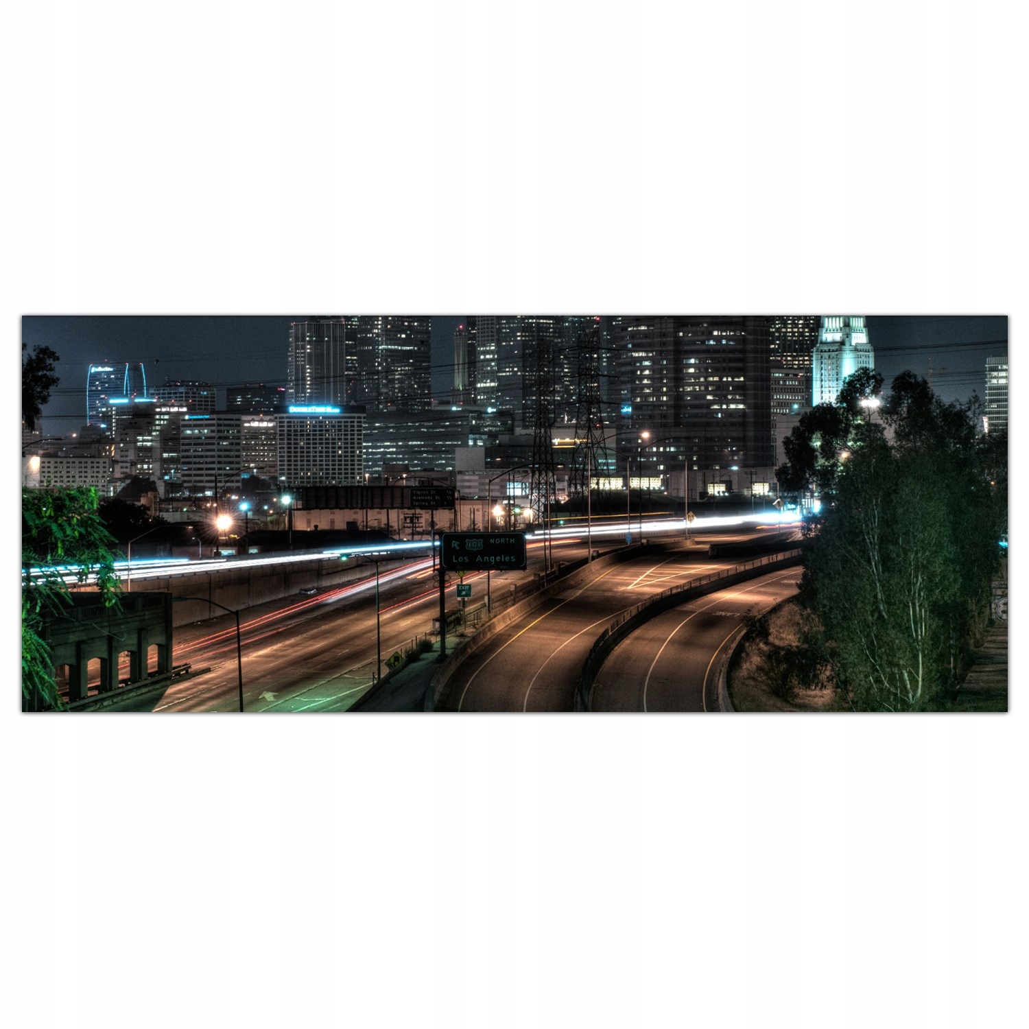 

Obraz na szkle Foto Los Angeles Śródmieście 125x50
