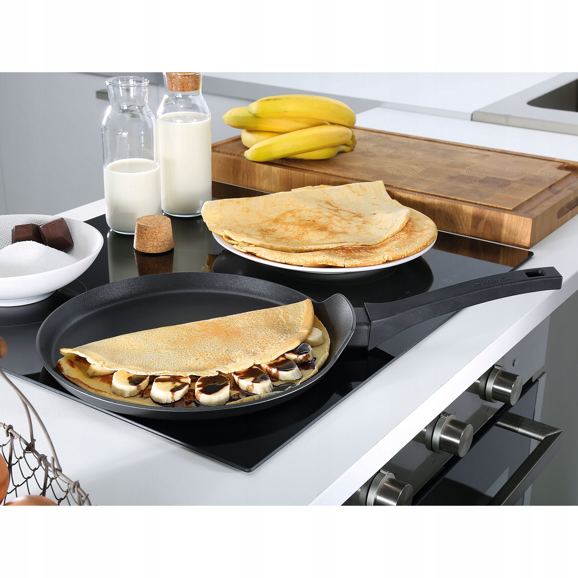 PATELNIA do NALEŚNIKÓW 28cm SPRING nieprzwierająca Marka Spring