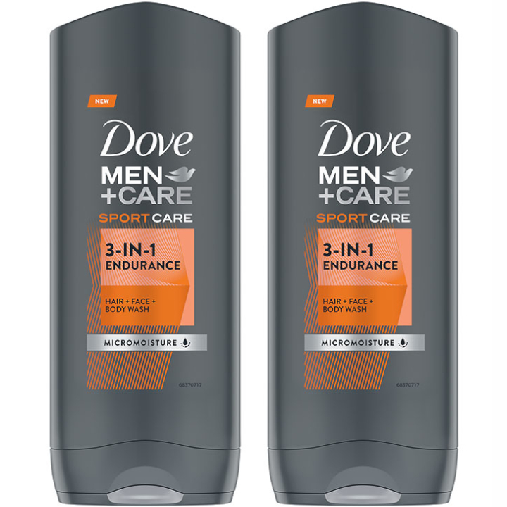 

Dove Men Żel Pod Prysznic Sport Care 400ml x 2