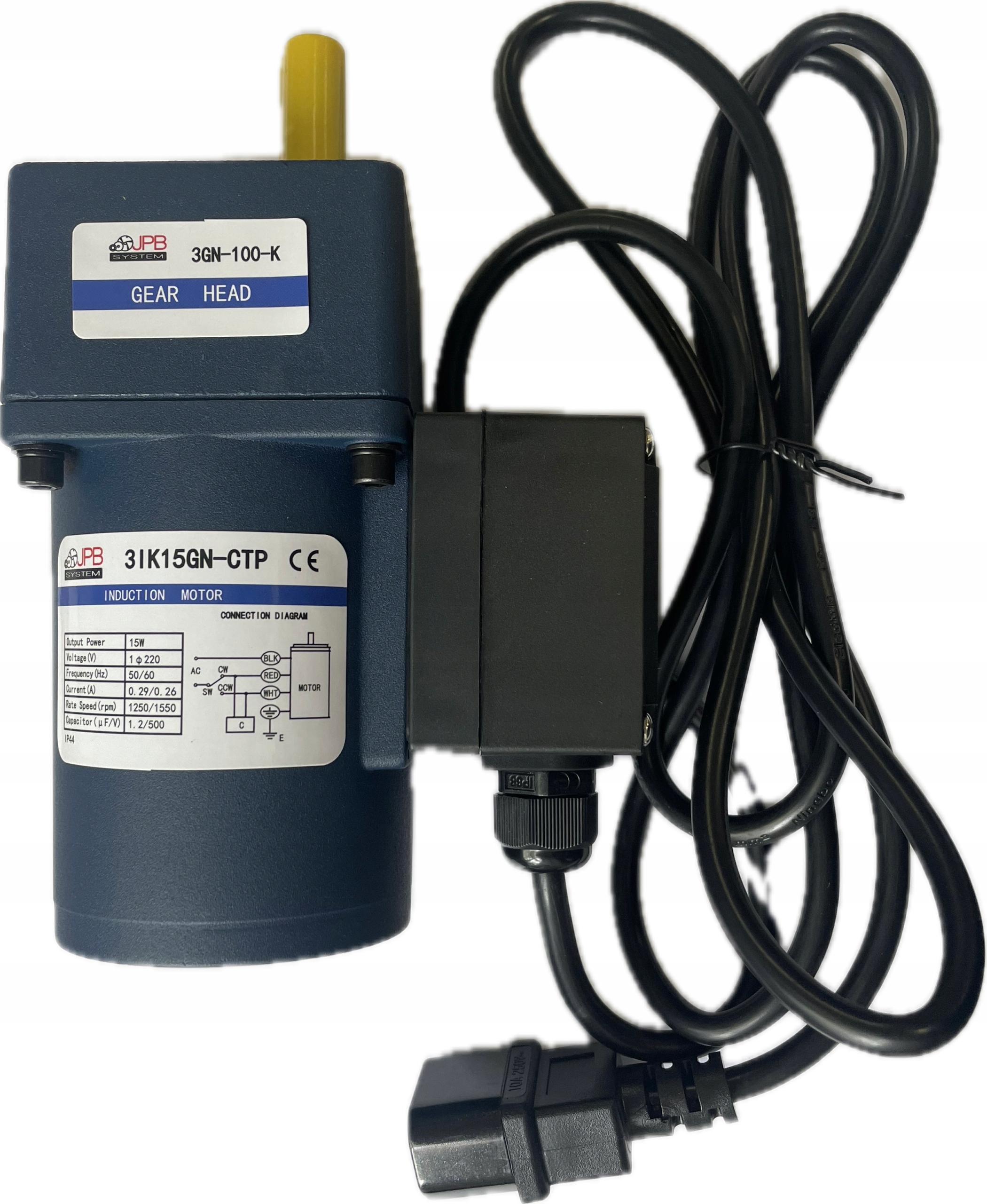 Převodový motor pro kotle s podavačem pelet 31K15GN-CPT/3GN-100K