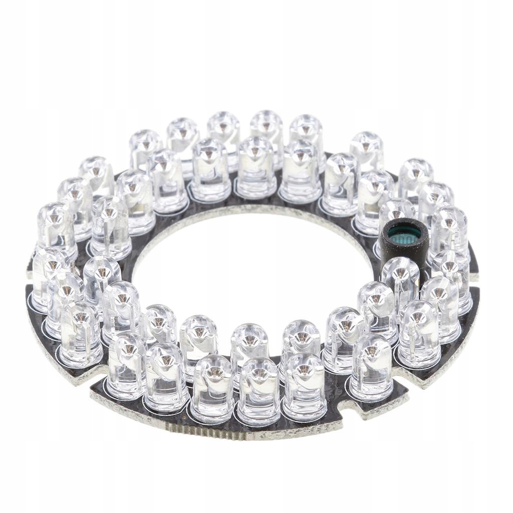 42 PCS LEDs Infrared IR 90 Degrees Bulbs Board Sklep, Opinie, Cena w