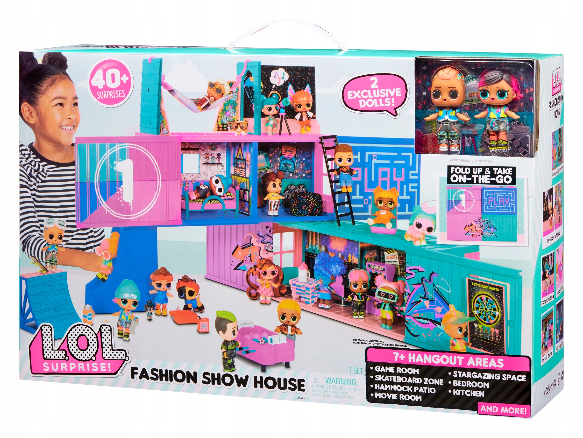 

Domek dla lalek L.o.l. Surprise Fashion 4 cm