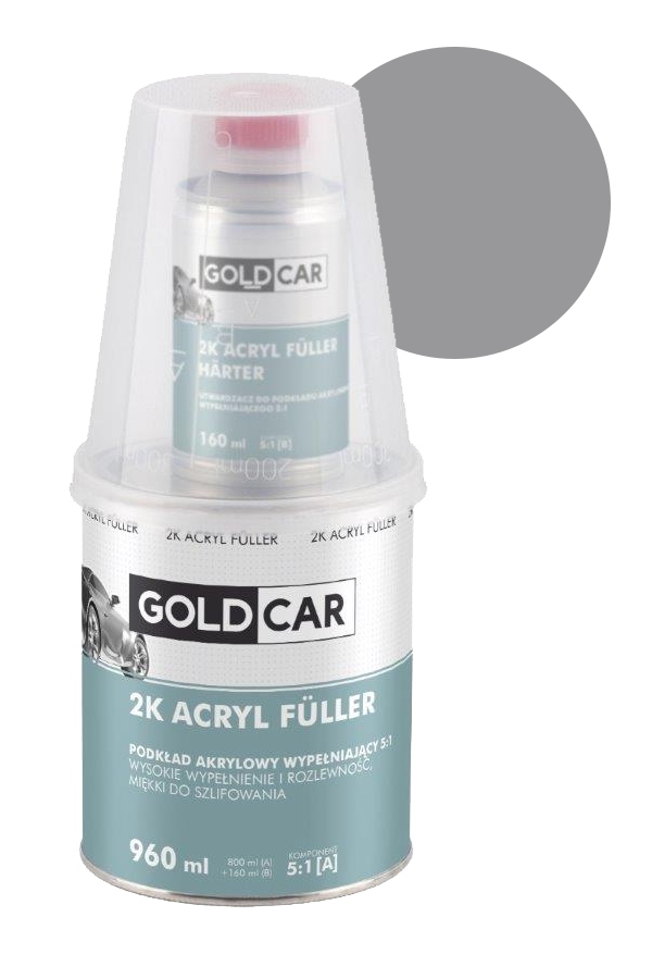 Goldcar podkład akrylowy Acryl Fuller Szary 960ml