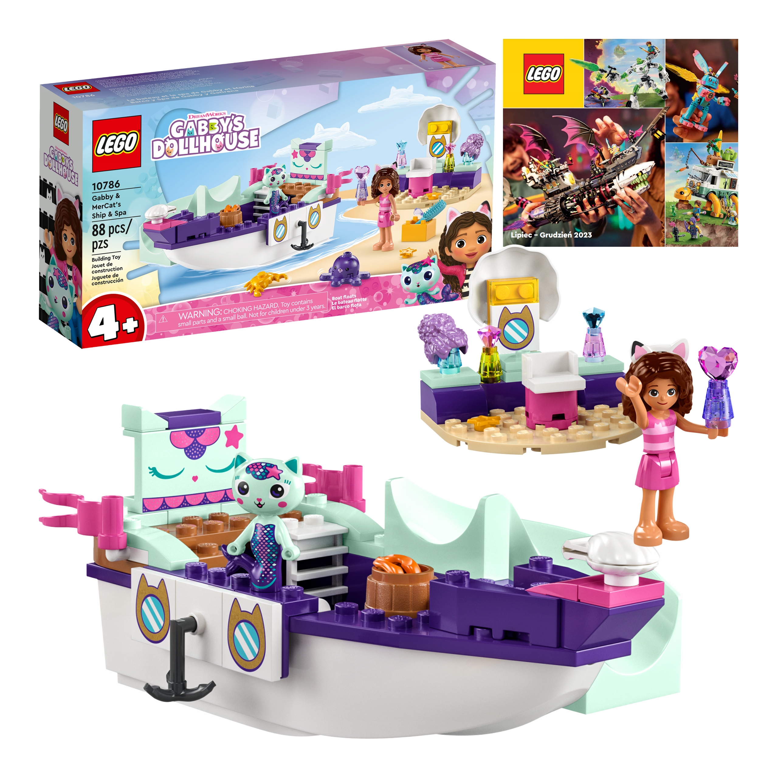 LEGO® - 10786 Le bateau et le spa de Gabby et Marine