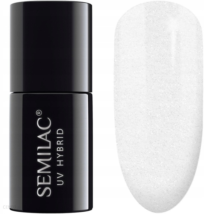 

091 Semilac Lakier Hybrydowy Glitter Milk 7ML