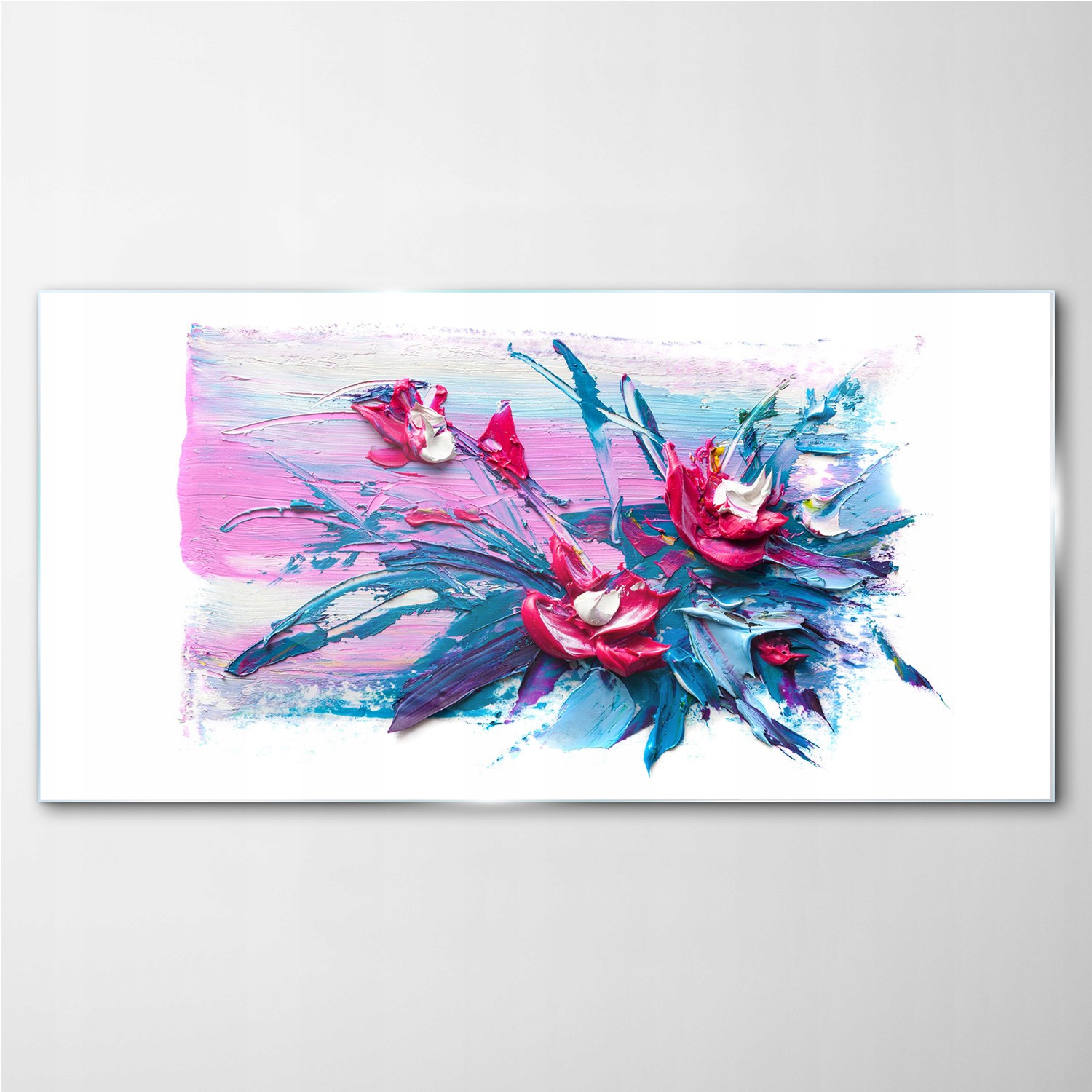 

Foto-obraz szklany na ścianę Malarstwo 100x50 cm