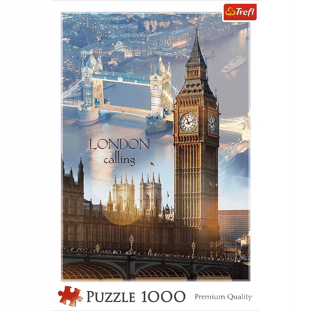 

Puzzle 1000 Miasto Widok Londyn Big Ben Trefl