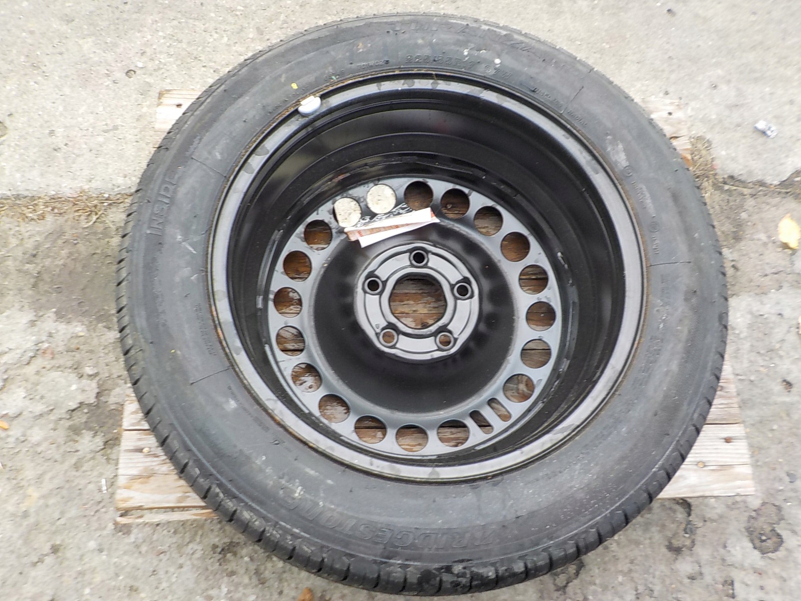 OPEL INSIGNIA roue de secours roue roue de secours R17 5x120 17520201