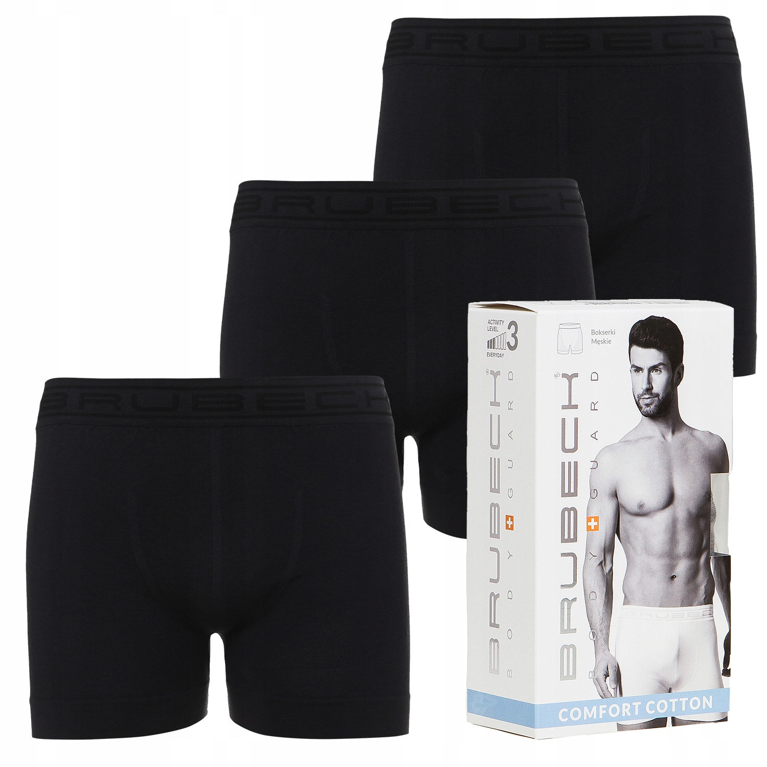 

Zestaw Bokserki Męskie 3szt Brubeck 2XL BE13