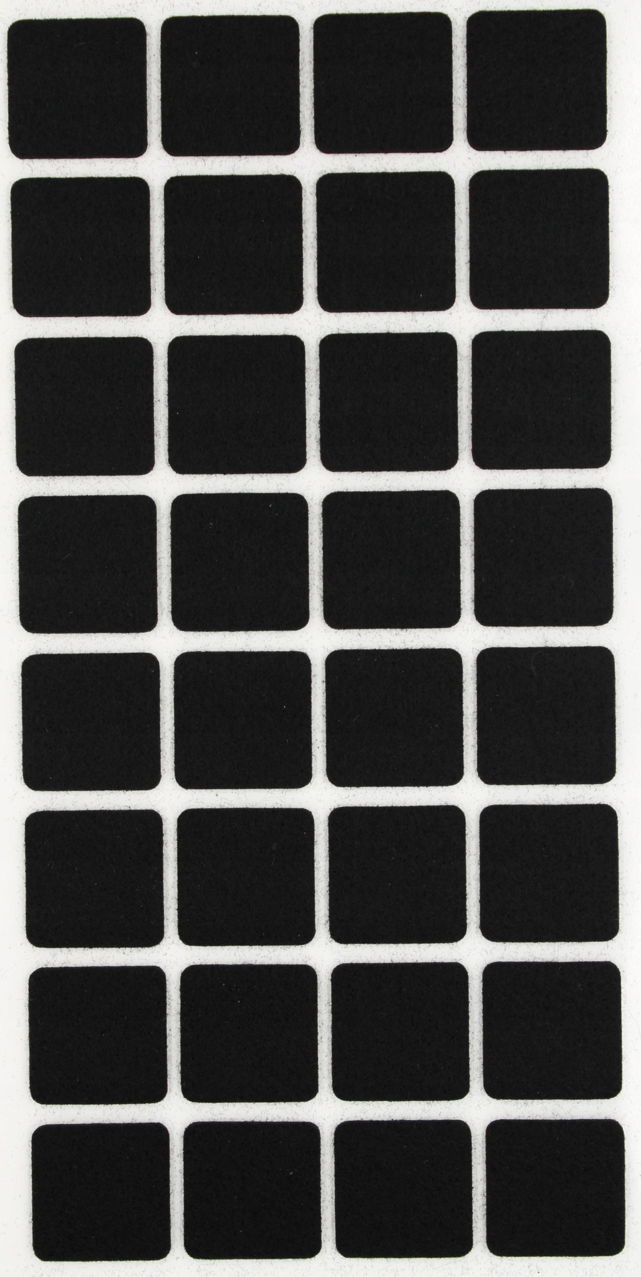 

Filce samoprzylepne Floor Care 25 x 25 mm Czarne