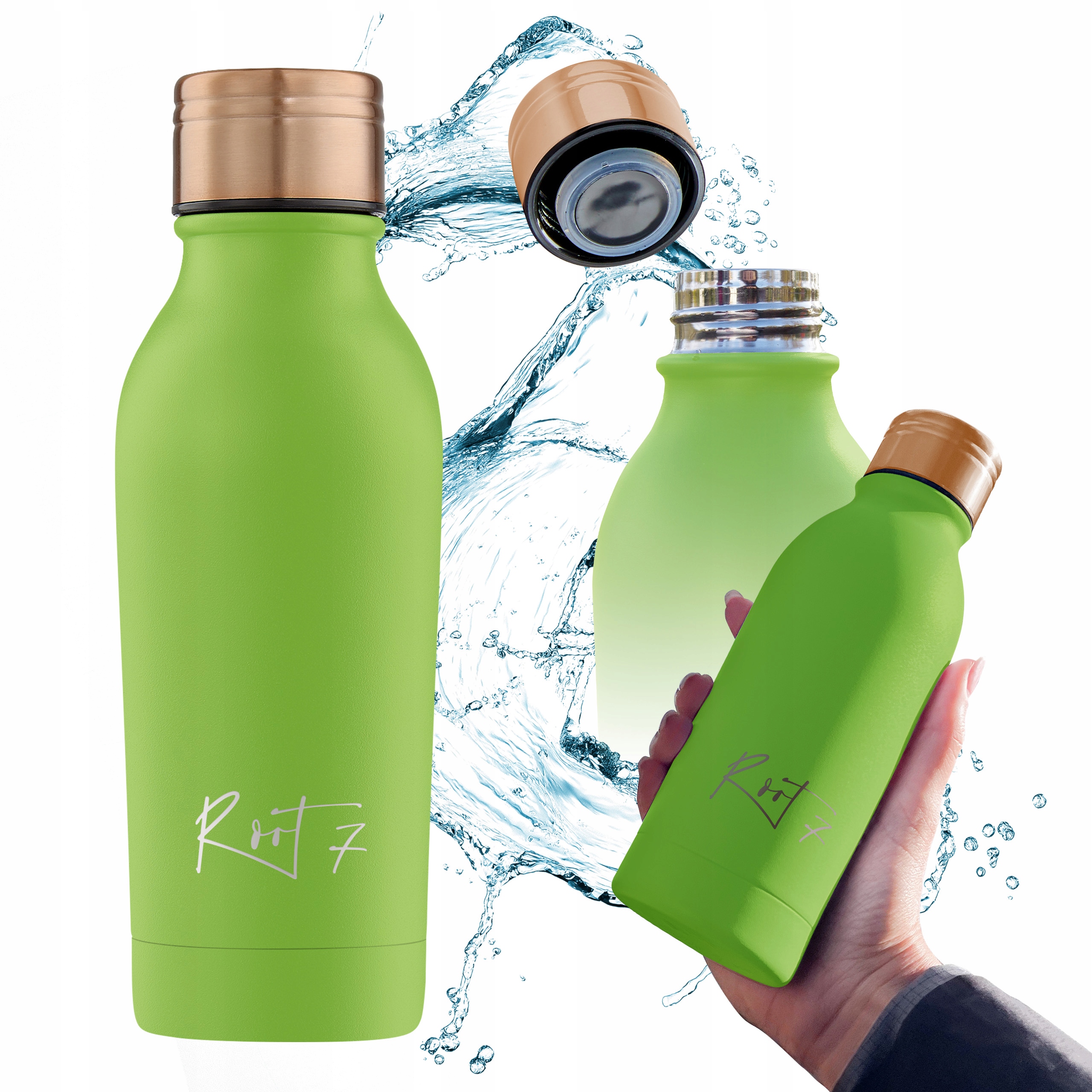 Termoska Nerezová Ocel Na Cestovní Vodu 350 ml Root7