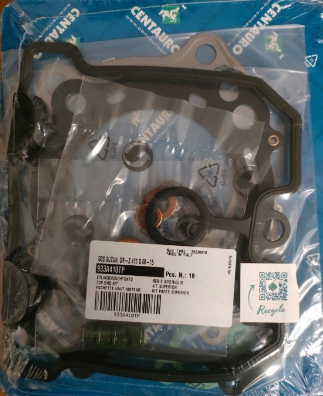 Centauro Tesnenia Top-End Suzuki Drz Drz 400 S '00-'17, Ltz Lt-Z 400 Qu