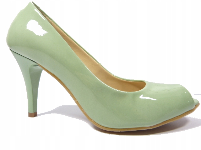 Pistáciová kůže lodičky bez prstů kůže Sala 37