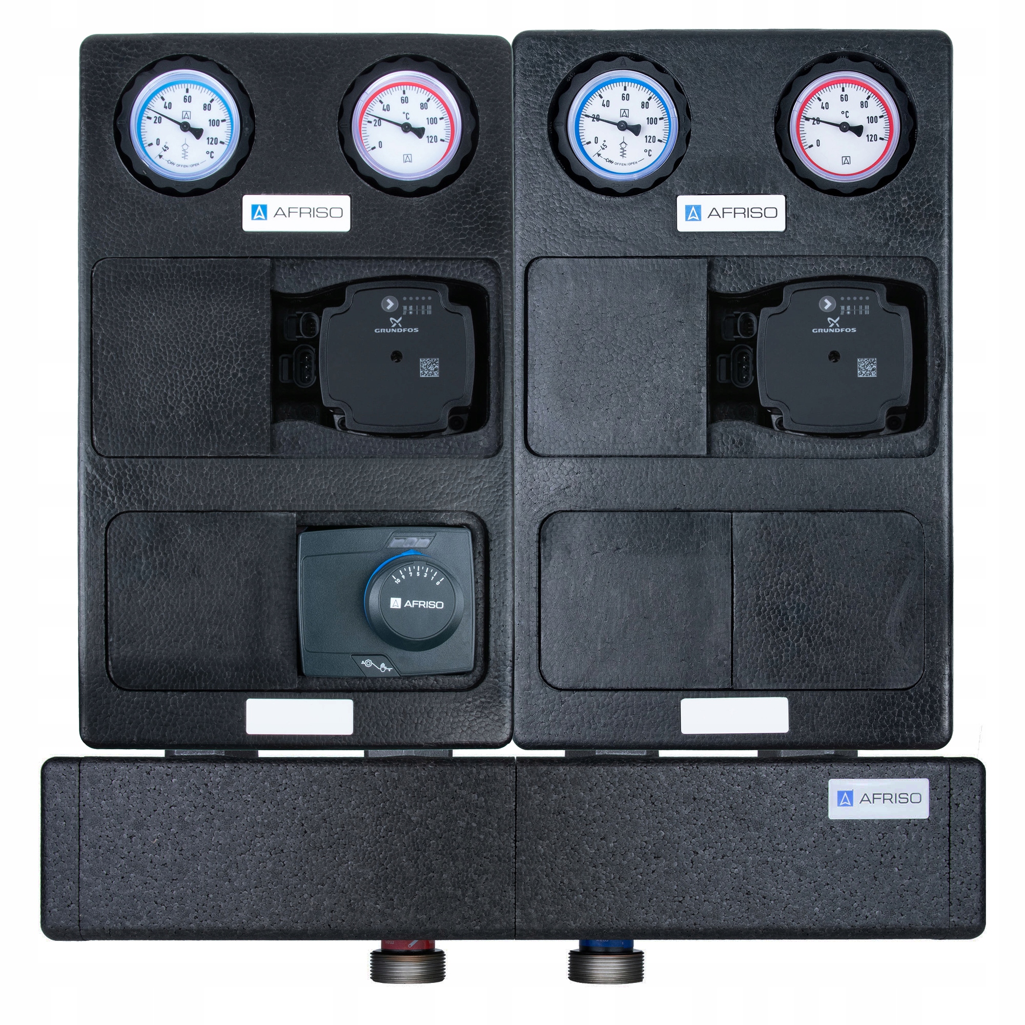 GRUPA POMPOWA ROZDZIELACZ 2 OBIEGI GRUNDFOS AFRISO