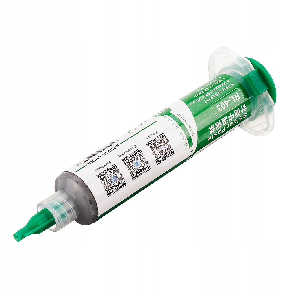 

Pasta Lutownicza Płynna Cyna Relife RL-403 10ml